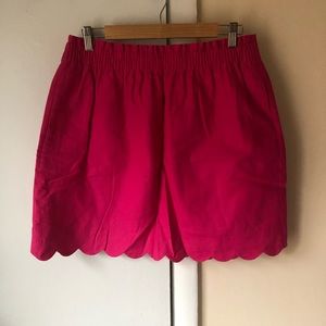J Crew Factory scalloped skirt